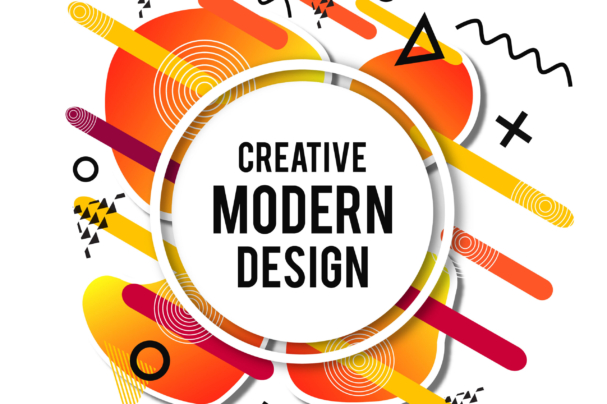 Colorful Gradient Modern Art Fluid Background